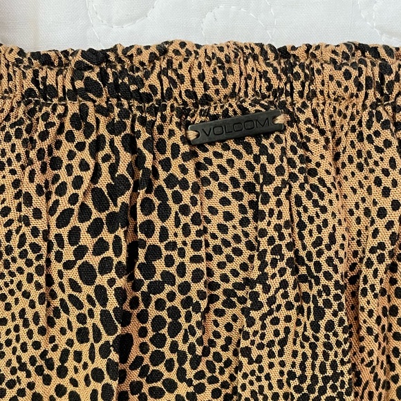 Volcom Animal Print Snakedown Cami Crop Top - Picture 7 of 7